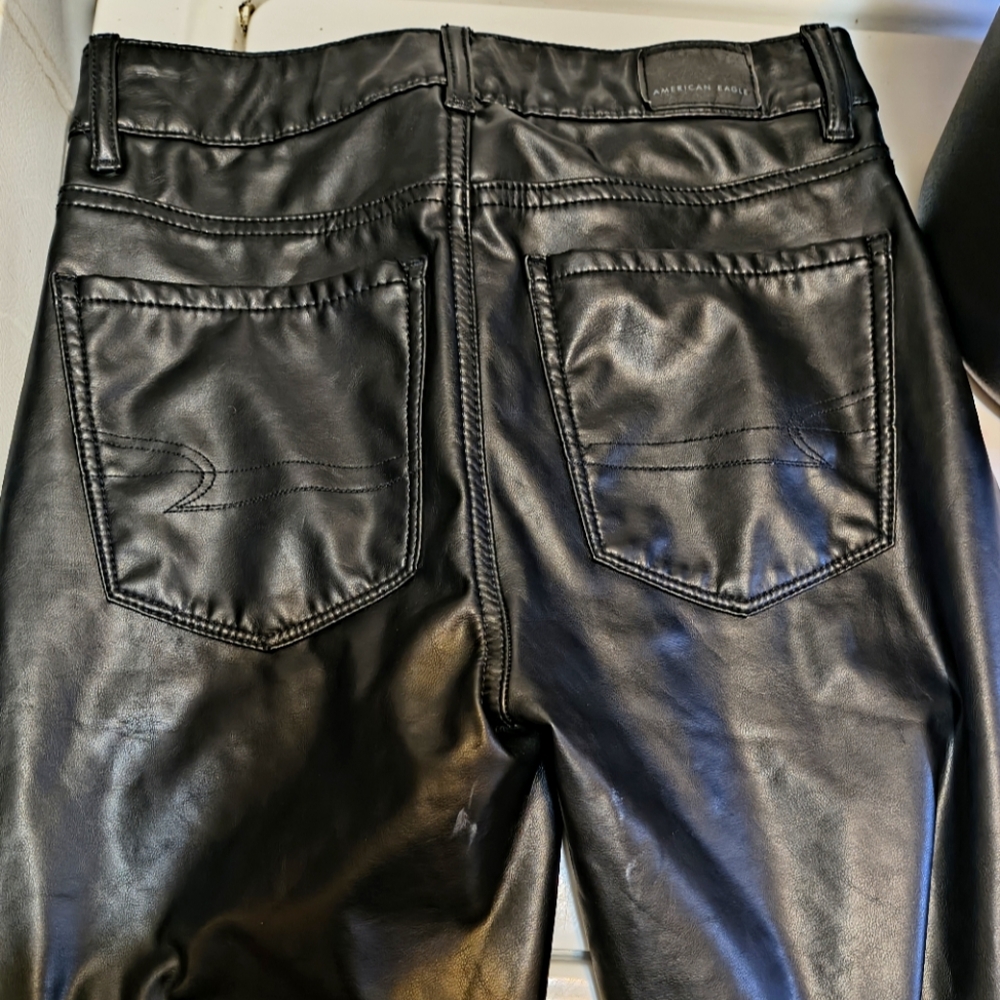 American Eagle Outfitters Black Straight Leg Pants